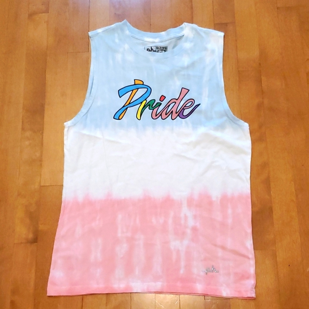 Mens Womens The Phluid Project PRIDE Muscle Tank Top Size Medium NWT